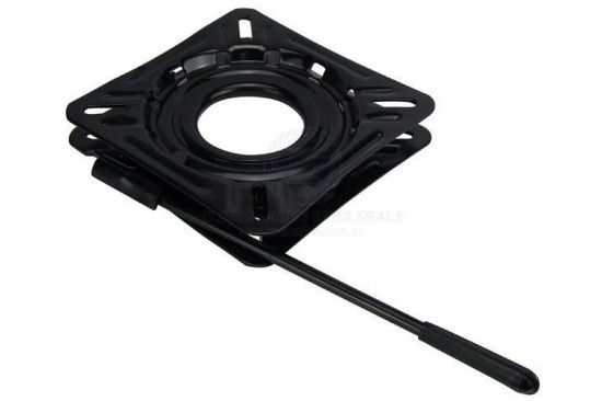 Swivel platform with a lock for a chair, sitting in a boat Swivel platform with a lock for a chair, sitting in a boat